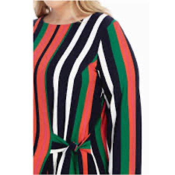 London Times size 14 dress. Tie at the waist. NWT - Picture 7 of 8